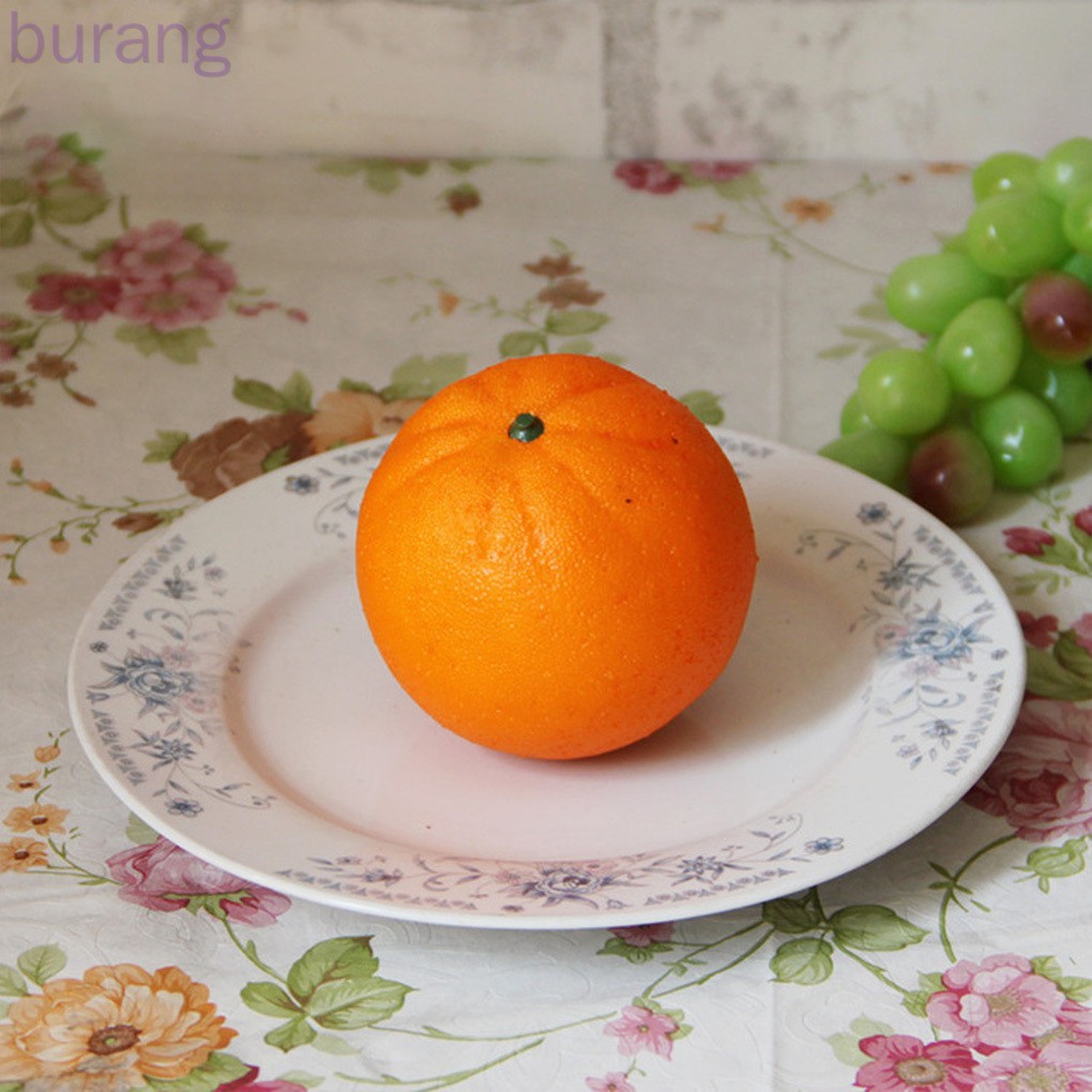 Set 3 quả cam giả dùng để trang trí
