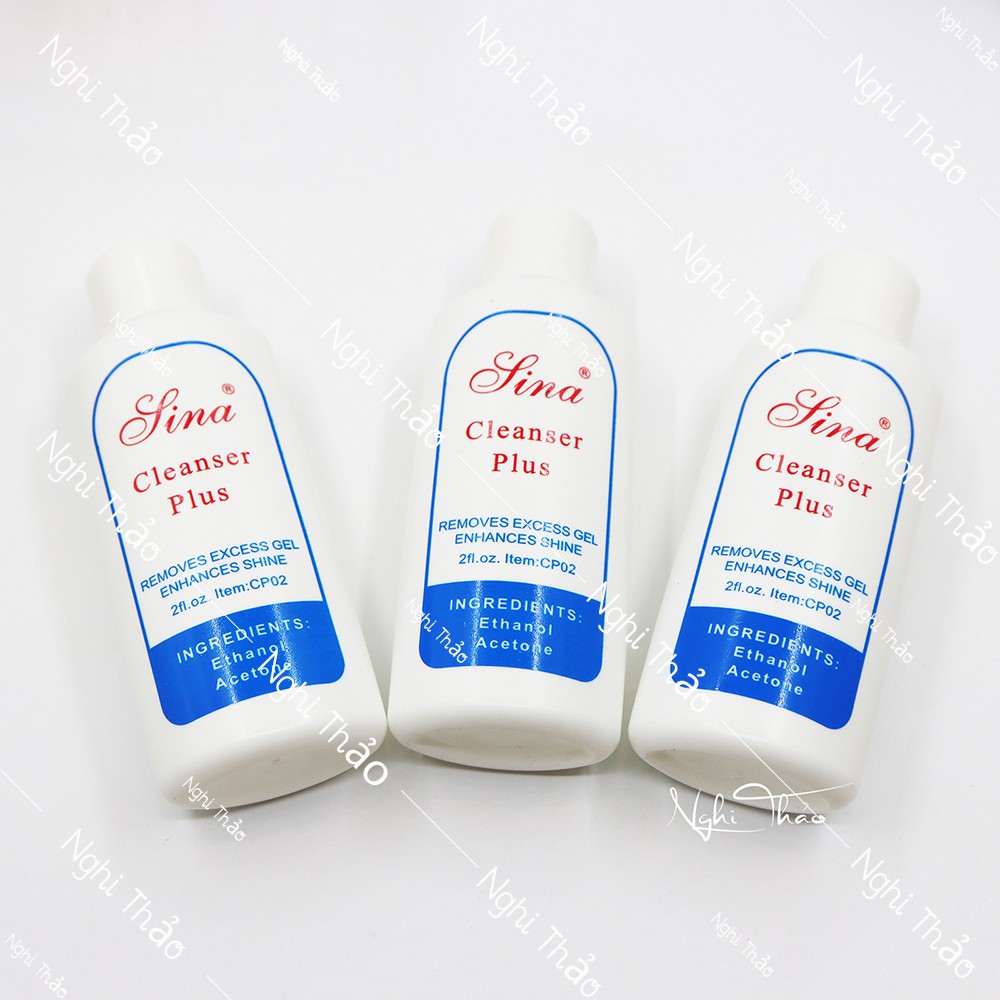 Nước lau gel, nước lau sơn móng tay Clean plus