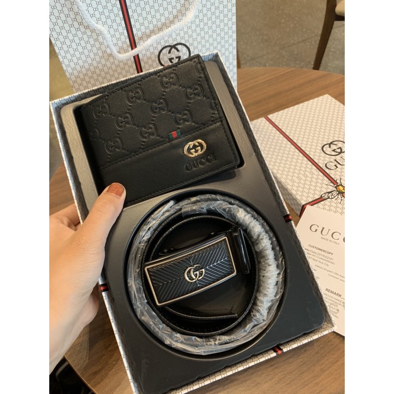 Set thắt lưng và ví Gc