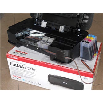 Bộ tiếp mực ngoài máy in canon ip2770, ip2870, Ts207 đã có mực