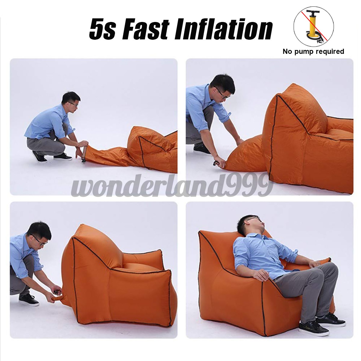 Ghế Sofa Bơm Hơi 999 West Dành Cho Người Lớn Và Trẻ Em