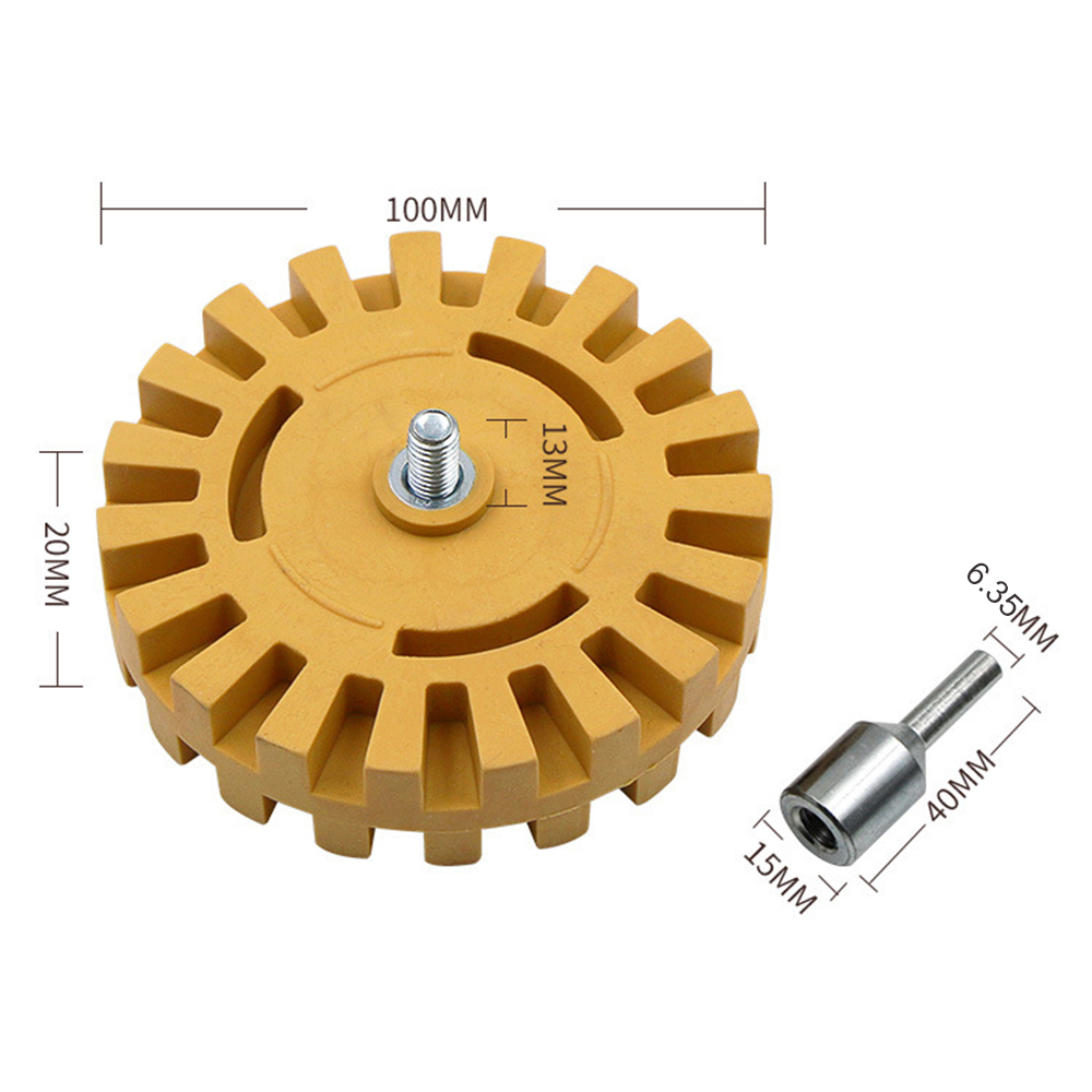 Đầu Đánh Bóng Xe Hơi 1 / 4 "4" Chất Lượng Cao