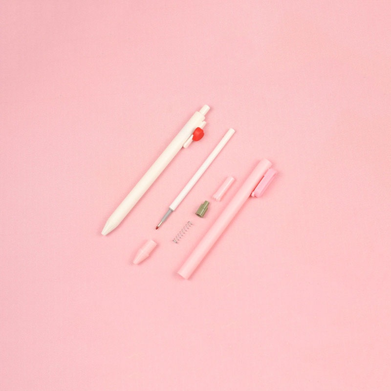 Bộ 5 Bút Mực gel Ngòi 0.5mm Mực Đen Thiết Kế Sáng Tạo Chất Lượng Cao