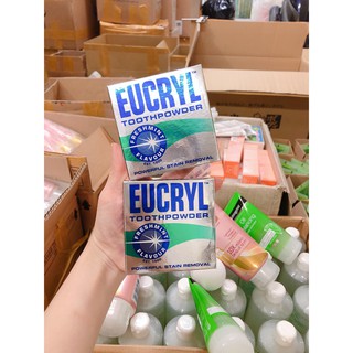 [Authenic] Bột Tẩy Trắng Răng Eucryl UK