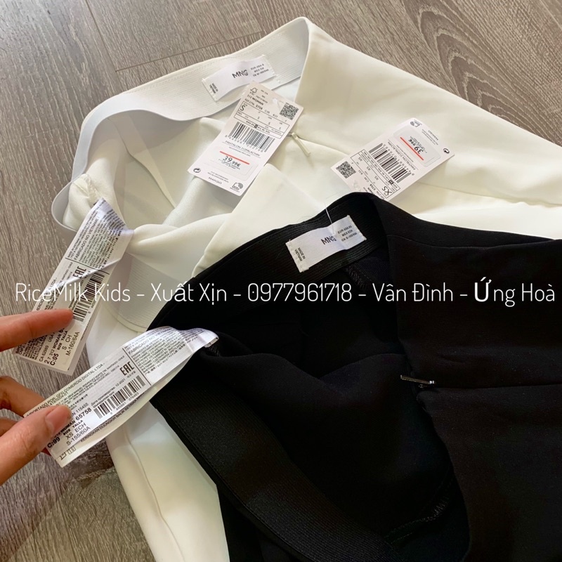Áo tơ và quần 2 màu nữ hàng xuất dư xịn