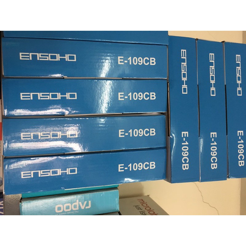 Bộ bàn phím / chuột văn phòng Ensoho E109 màu đen | BigBuy360 - bigbuy360.vn