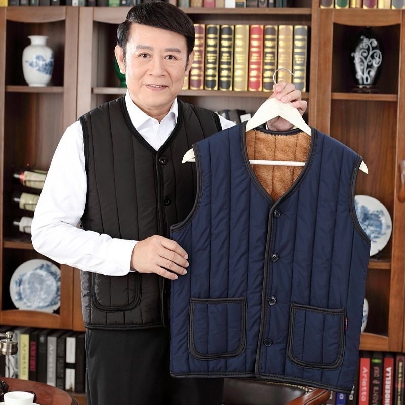 Áo phao gi-lê lót lông  siêu ấm Tặng ông và Bố