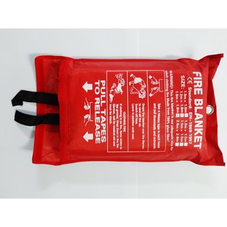 Fire blanket mền chống cháy thoát hiểm dập lửa 1.8m x 1.8m-hình chụp thật