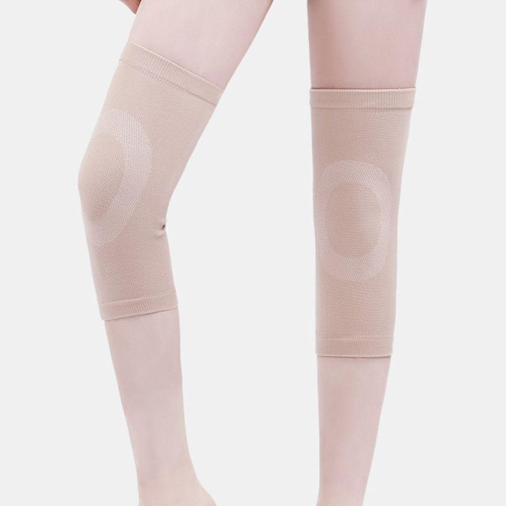1 Cặp Đệm Bảo Vệ Đầu Gối Bằng Nylon Co Giãn Tốt Tiện Dụng Khi Chơi Thể Thao / Tennis