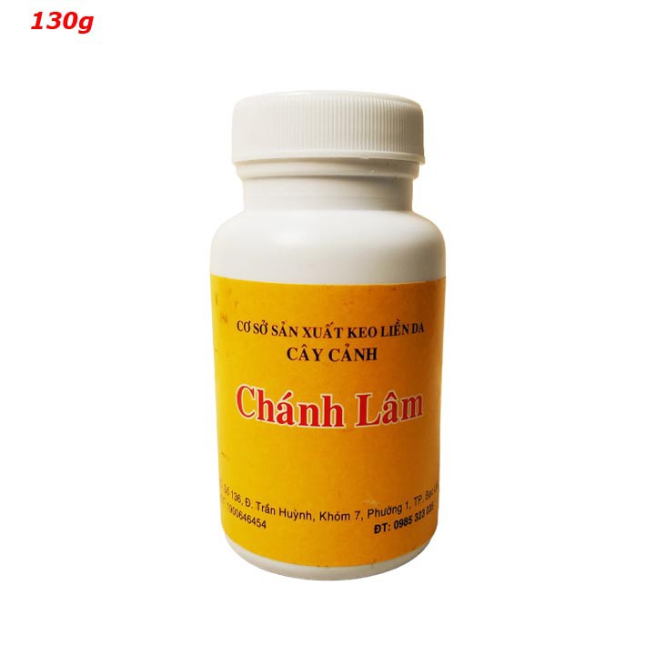 Keo liền sẹo cây Chánh Lâm 130g - Chuyên dùng cho phong lan, cây cảnh