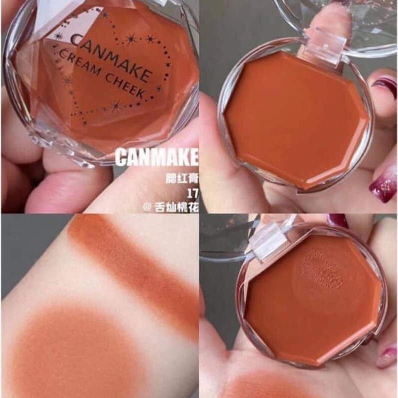 Phấn má hồng dạng kem Canmake Cream Cheek Nhật Bản