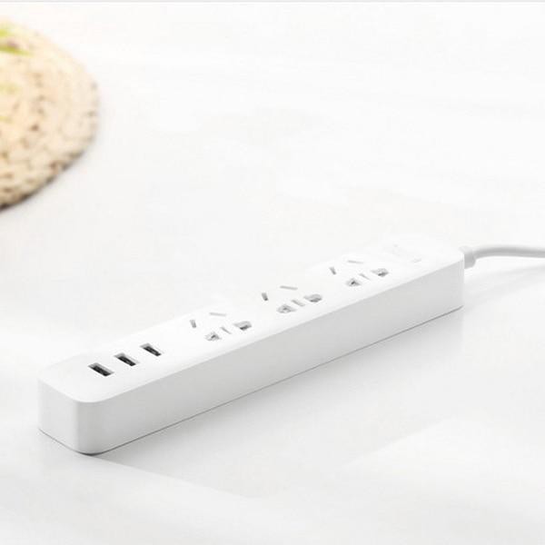 Ổ cắm điện thông minh Xiaomi Power Strip tích hợp 3 cổng sạc USB - Minh Tín Shop