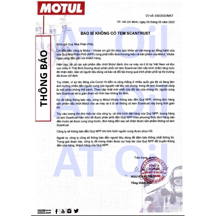 Nhớt Motul 7100 10W50, H-TECH 100 10W40 xe số tổng hợp toàn phần - Dầu nhớt xe máy 4T