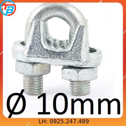 Cóc khóa dây cáp Phi [ 10mm ] CÁP THÉP Thái Bình VinàN