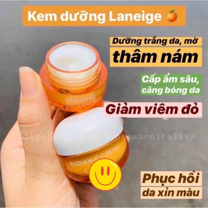 Kem dưỡng trắng da Laneige Radian C Cream