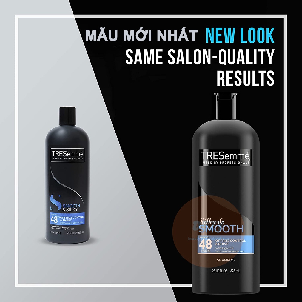 Cặp Dầu Gội Xả Combo Tresemme Mỹ Shampoo Tresemmé Dầu Gội Dưỡng Tóc Ẩm Treseme Chăm Sóc Cho Tóc Nhuộm Ngăn Rụn tóc Dezy