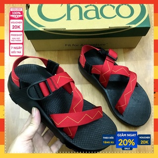 Dép Chaco Nam Quai Đỏ (có video) Mã D86