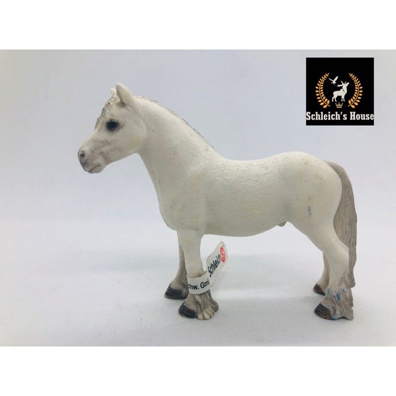 Mô hình động vật Schleich chính hãng Ngựa Fell Pony đực 13739 - Schleich House