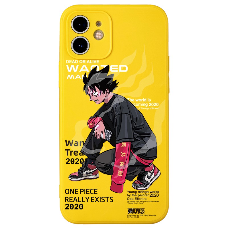 Ốp lưng IPhone  cạnh vuông One Piece relly exist BVC 6/6plus/6s/6splus/7/7plus/8/8plus/x/xr/xs/11/12/13/14/pro/max/plus/