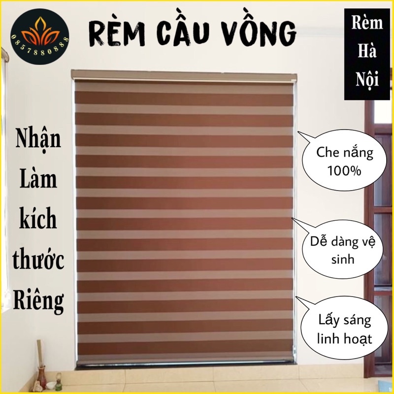 [VIP 1]Rèm cửa Cầu Vồng , Rèm cuốn cửa sổ che nắng 100%