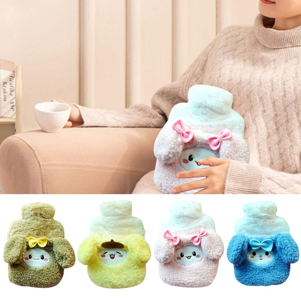 Túi Chườm Nóng 500ml Thiết Kế Thú Bông Hoạt Hình Dễ Thương