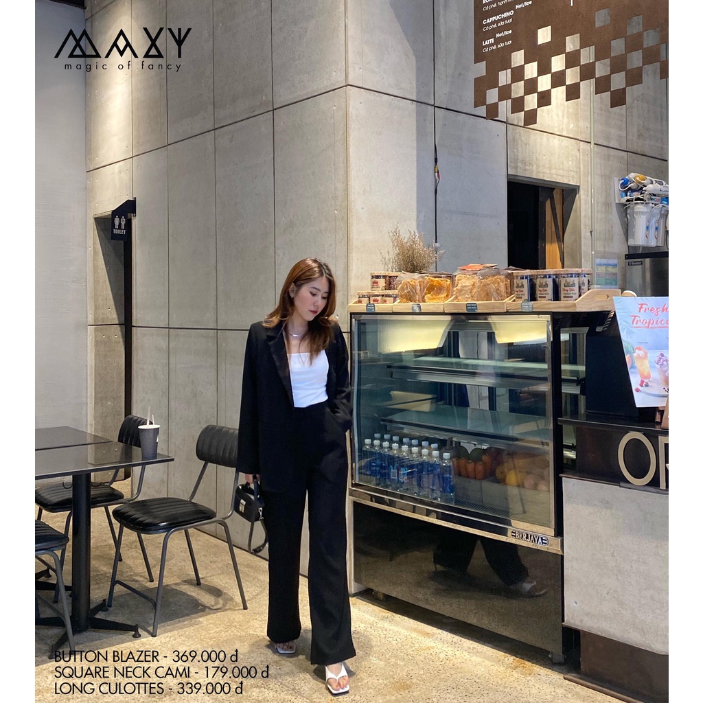 Áo khoác nữ công sở button blazer Maxy Workshop