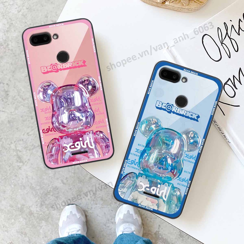 Ốp Xiaomi Redmi 6 be@r brick mars thời trang, ốp lưng điện thoại viền dẻo siêu chất