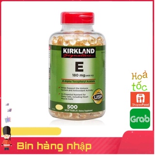 Viên Uống Vitamin E Kirkland Hỗ Trợ Làm Đẹp Da 05/2023