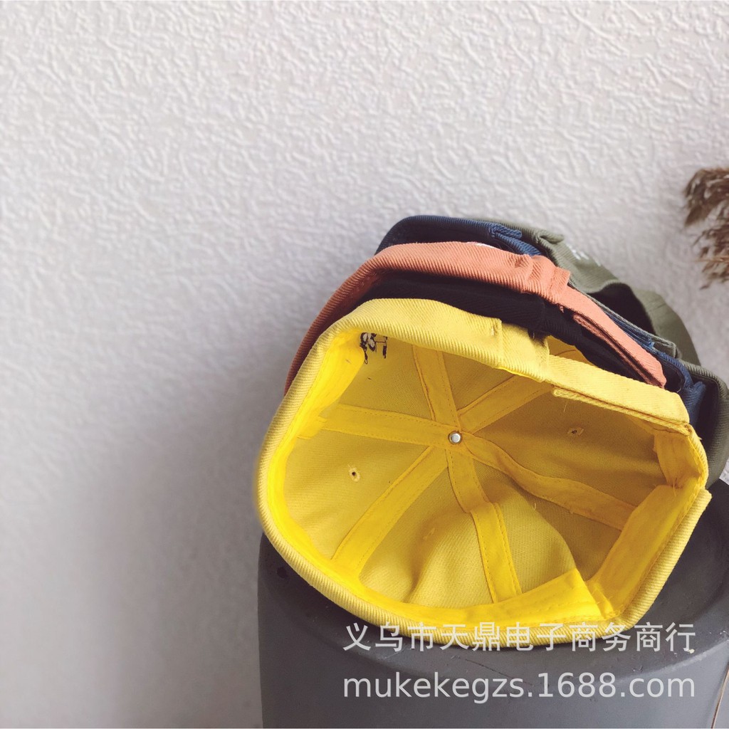 Nón tròn hàn quốc kiểu không vành cho bé