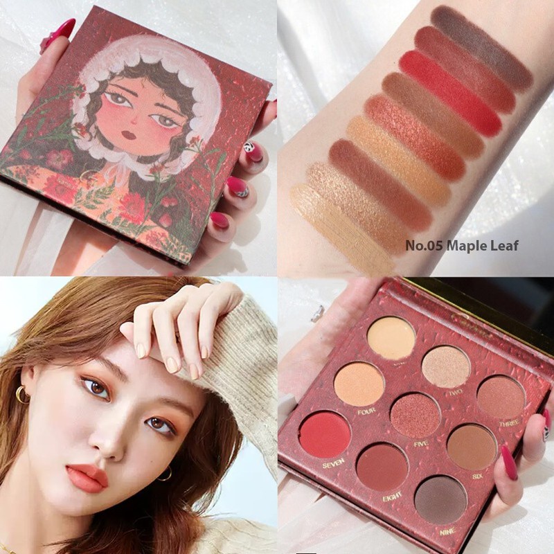 BẢNG PHẤN MẮT 9 Ô GUICAMI GUIDIAN NANA NINE COLORS EYE SHADOW CHÍNH HÃNG - 8953