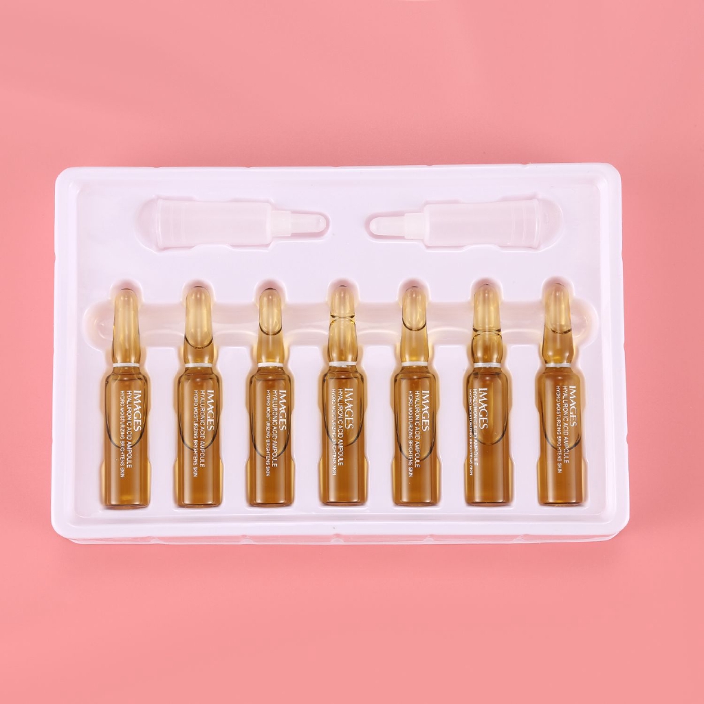 [Hàng mới về] Bộ 7 ống tinh chất acid hyaluronic IMAGES se khít lỗ chân lông diệt mụn hiệu quả