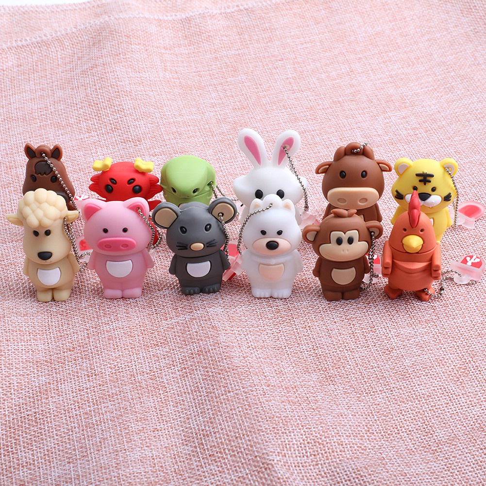 USB 3.0 8GB tốc độ nhanh tạo hình 12 con giáp dễ thương đáng yêu có thể lựa chọn | BigBuy360 - bigbuy360.vn