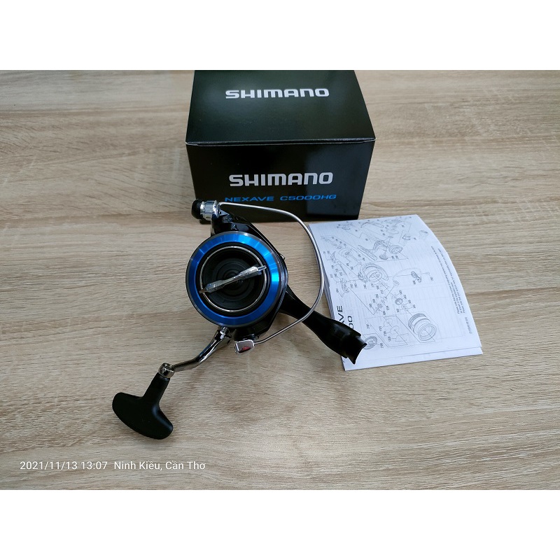Máy Câu Cá Shimano 2021 Nexave C5000HG - Máy Đứng