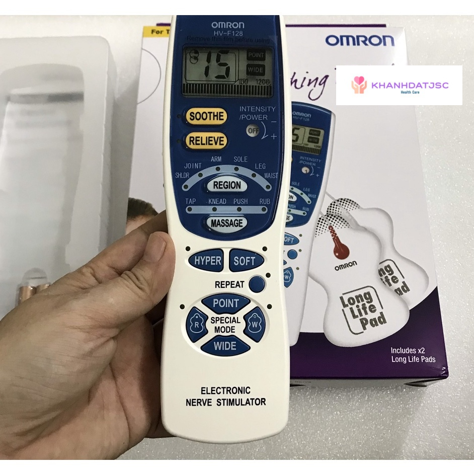 Máy massage xung điện hãng OMRON, Model HV-F128