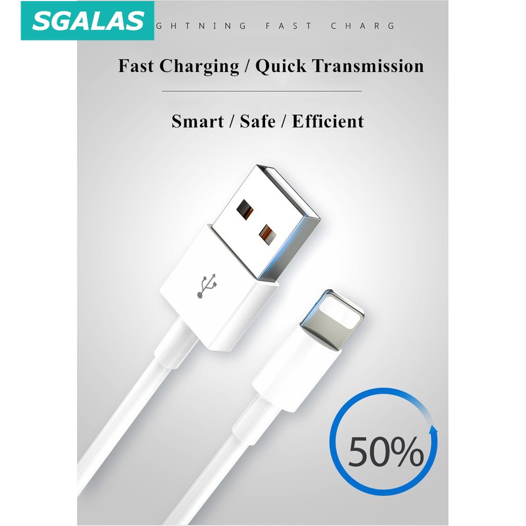 Cáp sạc nhanh USB Sgalas cho IPmáy tính bảng táo