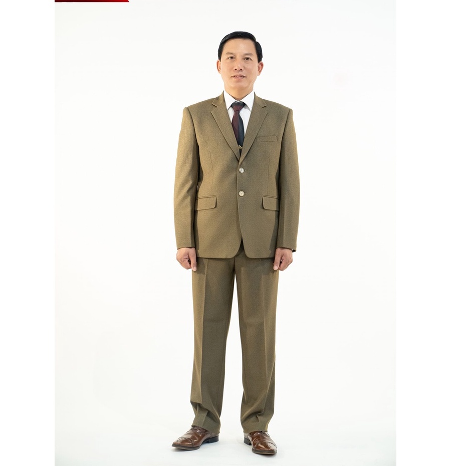 Vest trung niên Hồng Ngọc,comle nam trung niên cao cấp chất liệu cao cấp không nhăn không nhàu