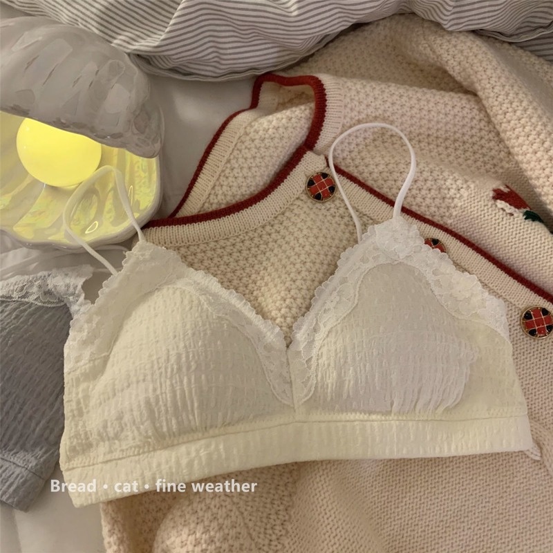 Áo lót Mỏng Không Gọng Màu Sắc Trơn Dành Cho Nữ