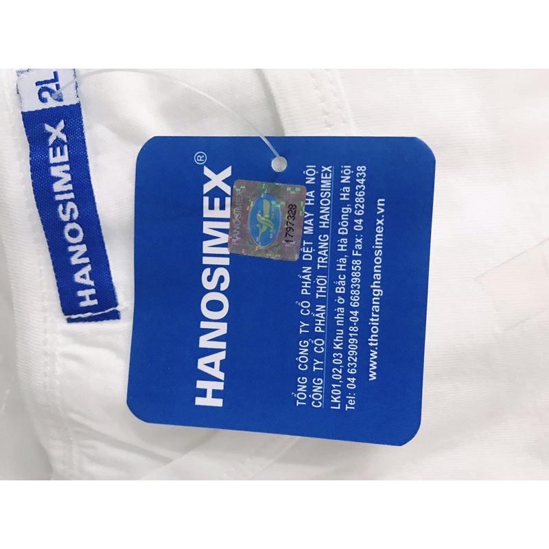 Áo may ô cộc tay Hanosimex