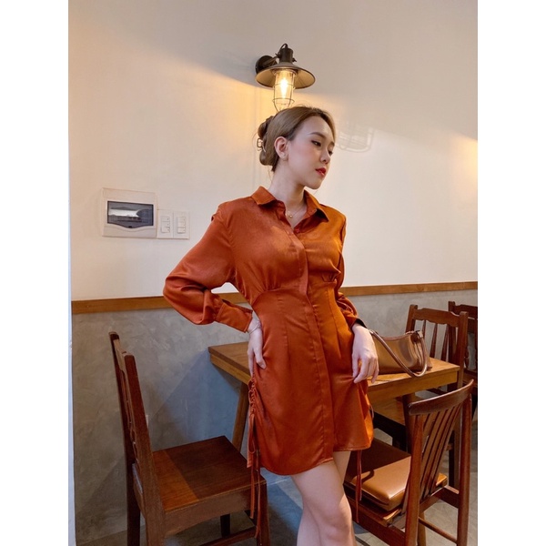 SISTERSISTER - Đầm Christine rút dây hông