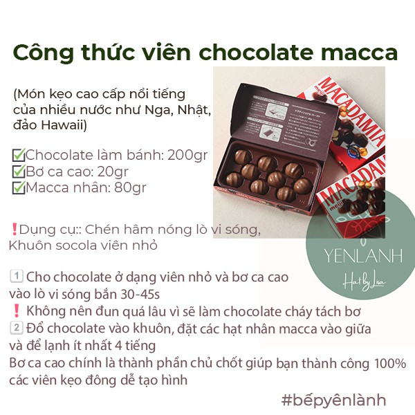 Quả macca nứt vỏ tự nhiên dễ bóc 500gr Yenlanhnatural