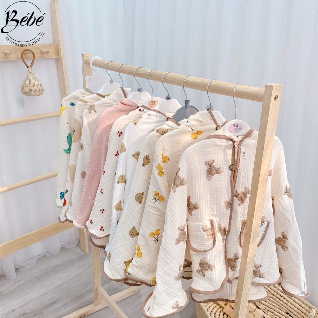 Áo Choàng Chống Nắng Bé Bé Kèm Tấm Chắn Phòng Dịch