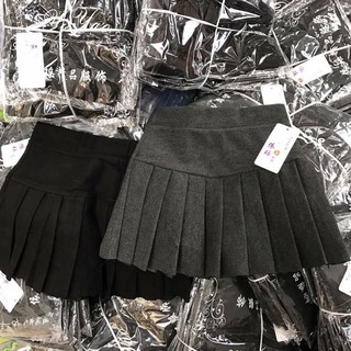 CHÂN VÁY DẠ  XẾP LY SIÊU XINH