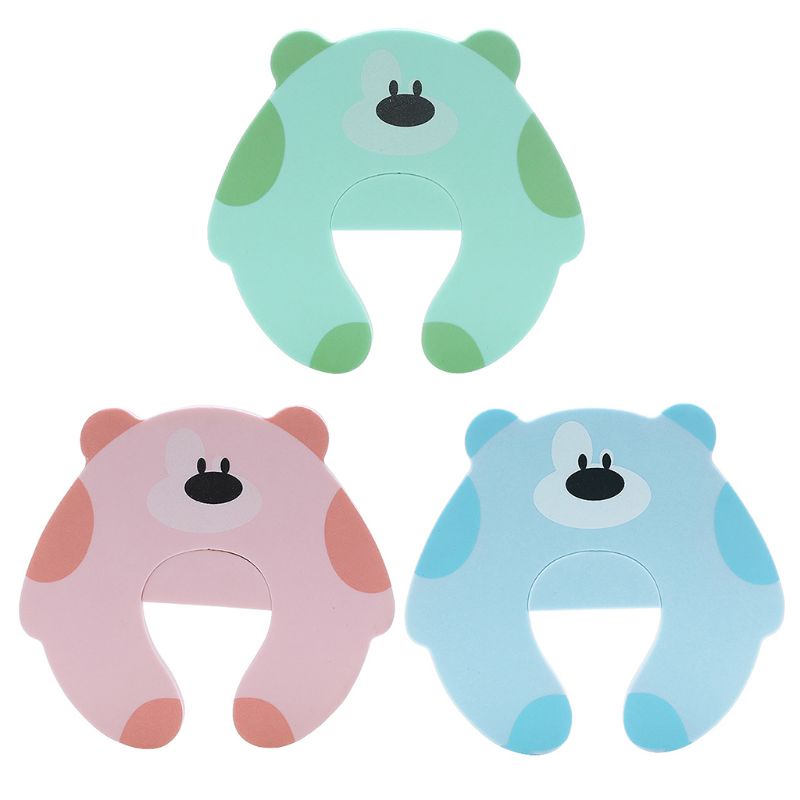 Miếng Chặn Cửa Chống Va Đập Bảo Vệ An Toàn Cho Bé Họa Tiết Hoạt Hình Dễ Thương