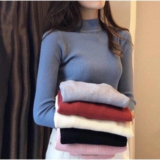 áo len tăm nữ cổ 3 phân