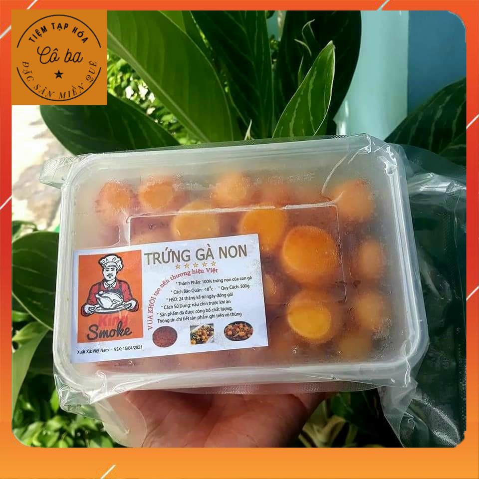 TRỨNG GÀ NON - THỰC PHẨM - Đồ Ăn Vặt - Tiệm Cô Ba