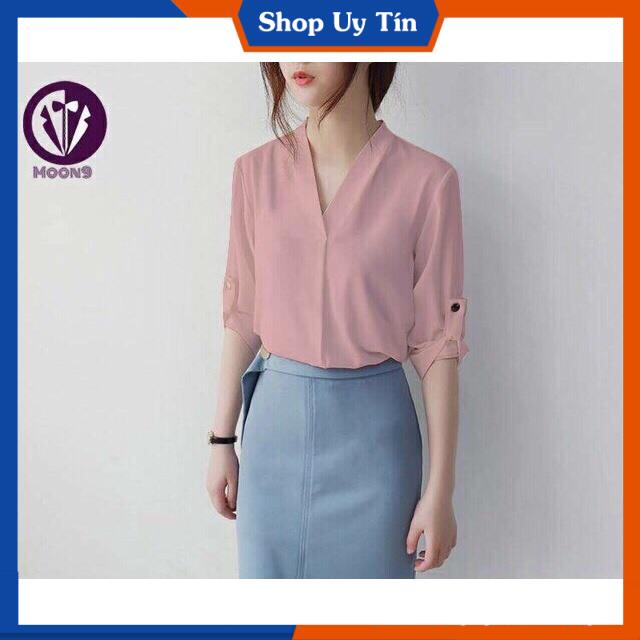 [Hàng Cao Cấp] -  ÁO CỔ V TAY LỠ | BigBuy360 - bigbuy360.vn