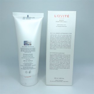 Sữa Dưỡng Thể Sáng Da Lovite Body Performance 200ml