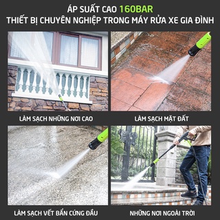 Máy rửa xe mini I Máy rửa xe cao áp HONDA H01A - 3500W | Có áp chống giật - 100% lõi đồng