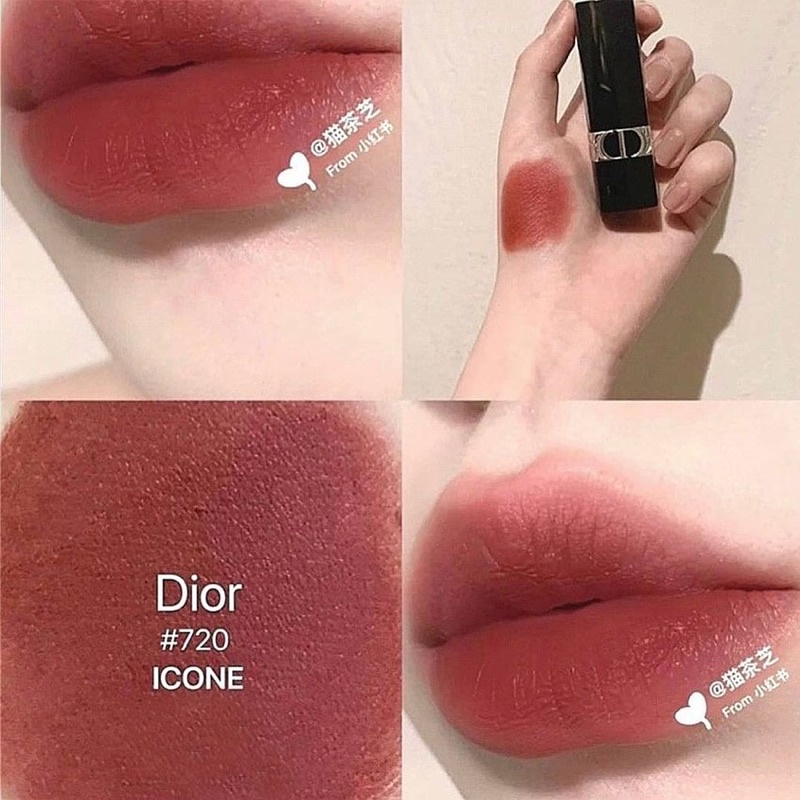 Son môi Dior Rouge 999 Matte mini màu đỏ tươi chính hãng, son mini size 1,5g