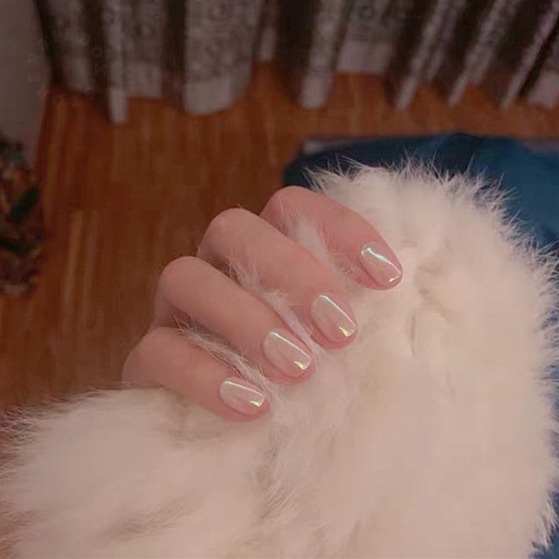 Set 24 móng giả N886 dáng ngắn ( Tặng kèm keo và dũa )